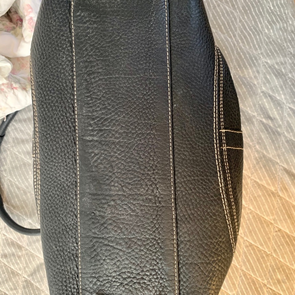 Vintage EUC Coach Black Leather Hamilton bag 💼 - Picture 6 of 8